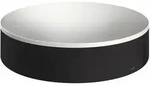 Hansgrohe AXOR Suite Aufsatzwaschtisch 400 mm, Mattschwarz, SolidSurface, ohne