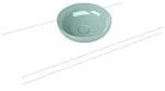 Kaldewei MIENA Waschtisch-Schale, rund, 450 mm Durchmesser, soft touch, Perl-Effekt,