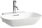 Waschtisch INO 450x560x145 1 Hahnloch mit &Uuml;berlauf wei&szlig;