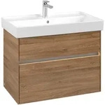 Villeroy & Boch Waschbeckenunterschrank Collaro C010B0, Kansas Oak, 754 x 546 x...