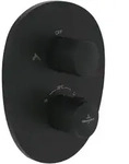 Villeroy & Boch Unterputz-Thermostat Antao, Matt Black, 184 x 221 x 64 mm,