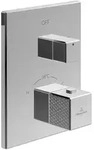 Villeroy & Boch Unterputz-Thermostat Mettlach, Chrom, 190x150x129 mm,