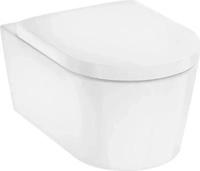 Hansgrohe 60292450, Hansgrohe EluPura S Wand-WC-Set mit AquaFall-Sp&uuml;lung, SoftClose