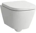 Laufen Wand-Tiefsp&uuml;l-WC Silent Flush &bdquo;Meda&ldquo; 360 &times; 355 &times; 490 mm in Wei&szlig;,...