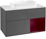 Villeroy & Boch Waschbeckenunterschrank Finion G66, anthrazit