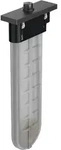 Hansgrohe sBox Wannenrandset eckig, Brushed Black Chrome, DN15, 80 mm