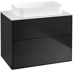 Villeroy & Boch Finion Waschbeckenunterschrank G63, 800 x 603 x 501 mm, Black...