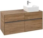 Villeroy & Boch Waschbeckenunterschrank Collaro C04300, Kansas Oak, 1.200 x 548...