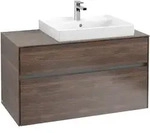 Villeroy & Boch Waschbeckenunterschrank Collaro C01800 Arizona Oak,...