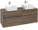 Villeroy & Boch Waschbeckenunterschrank Collaro C04800 Arizona Oak,...