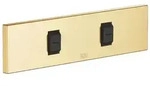 Dornbracht WATER FAN horizontal UP-Seitenbrause - Messing geb&uuml;rstet (23kt Gold)