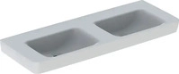 Geberit 501713001, Geberit Wandwaschtisch "Renova Plan", rechteckig 130 &times; 48 cm in
