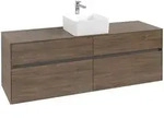 Villeroy & Boch Waschbeckenunterschrank Collaro C04900 Arizona Oak,...