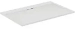 Ideal Standard Ultra Flat S i.life Rechteck-Brausewanne Carrarawei&szlig;...