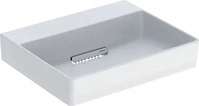 Geberit 505018001, Geberit Wandwaschtisch "One" mit horizontalem Ablauf, rechteckig