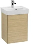 Villeroy & Boch Waschbeckenunterschrank Collaro, Eckig, Nordic Oak, 410x344 mm,...