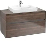 Villeroy & Boch Waschbeckenunterschrank Collaro C01900 Arizona Oak,...