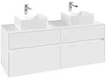 Villeroy & Boch Collaro Waschbeckenunterschrank C04800 1400x548x500mm White Matt