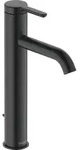 Einhand-Waschtischarmatur &bdquo;Serie C.1&ldquo; Ausladung 136 mm in Schwarz (matt)