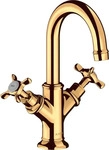 Hansgrohe 16505990, Hansgrohe AXOR Montreux 2-Griff Waschtischarmatur in Polished