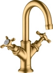 Hansgrohe 16505950, Hansgrohe AXOR Montreux 2-Griff Waschtischarmatur in Brushed