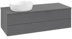 Villeroy & Boch Antao Waschbeckenunterschrank L22_1, 1200x360x500 mm, anthrazit
