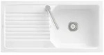 Villeroy & Boch Einbausp&uuml;le Linara 60, Rechteck, TitanCeram, Wei&szlig; Alpin