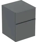 Geberit iCon Seitenschrank, 45x60x47,6 cm, lava, 2 Schubladen