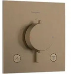 Hansgrohe Ecostat Comfort E Thermostat Unterputz, Brushed Bronze, 2...