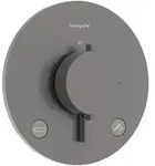 Hansgrohe Ecostat Comfort S Thermostat Unterputz 2 Verbraucher Brushed Black Chrome