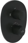 Villeroy & Boch Unterputz-Thermostat Antao, Matt Black, 184 x 221 mm, H&ouml;he 64...