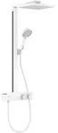 Hansgrohe Showerpipe Raindance E 300 1jet, Mattwei&szlig;, 300 x 300 mm, 405 mm Arm,