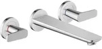 Hansgrohe AXOR Citterio C 3-Loch Wannenarmatur Unterputz, Chrom