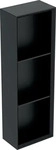 Geberit 502320JK1, Geberit Regal rechteckig lava matt, 22,5x70x13,2 cm, wandh&auml;ngend,