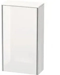 Duravit Halbhochschrank &bdquo;XSquare&ldquo; 50 &times; 89,6 &times; 23,6 cm Wei&szlig; Hochglanz