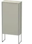 Duravit Halbhochschrank &bdquo;XSquare&ldquo; 50 &times; 113,6 &times; 23,6 cm Taupe Seidenmatt
