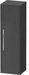 Duravit Halbhochschrank &bdquo;D-Code&ldquo; 40 &times; 132 &times; 36 cm in Graphit Matt