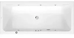 Duravit Whirlwanne &bdquo;D-Code&ldquo; rechteck 1800 &times; 800 mm, Mittelablauf mit Jet...