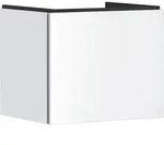 Hansgrohe Xilesa E Waschtischunterschrank 580&frasl;470, 1 Schubkasten, Mattwei&szlig;
