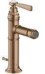 Hansgrohe AXOR Montreux Einhebel-Bidetmischer Brushed Red Gold