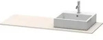 Duravit Konsole &bdquo;XSquare&ldquo; in Taupe Supermatt