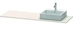 Duravit Konsole &bdquo;XSquare&ldquo; in Taupe Supermatt
