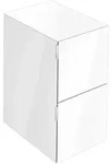 KEUCO Sideboard mit Ausz&uuml;gen &bdquo;Edition 11 Art&ldquo; Wei&szlig; (Glas), Wei&szlig; (Glas),...