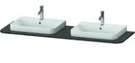 Duravit Konsole &bdquo;Happy D.2 Plus&ldquo;, links und rechts in Graphit Supermatt