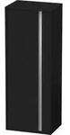 Duravit Halbhochschrank &bdquo;Ketho&ldquo; 50 &times; 132 &times; 36 cm Eiche Schwarz