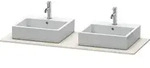 Duravit Konsole &bdquo;XSquare&ldquo; in Taupe Supermatt