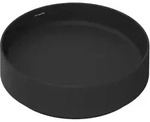 Hansgrohe Aufsatzwaschtisch Xuniva Evo S, matt schwarz, 400x400 mm, Beckenh&ouml;he...