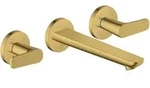 Hansgrohe AXOR Citterio C 3-Loch Waschtischarmatur Unterputz Polished Gold Optic