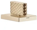 Dornbracht CL.1 Seitenventil, linksschlie&szlig;end, warm, Champagne geb&uuml;rstet (22kt