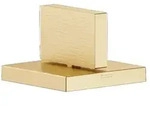 Dornbracht MEM Seitenventil rechtsschlie&szlig;end, kalt - Messing geb&uuml;rstet (23kt Gold),